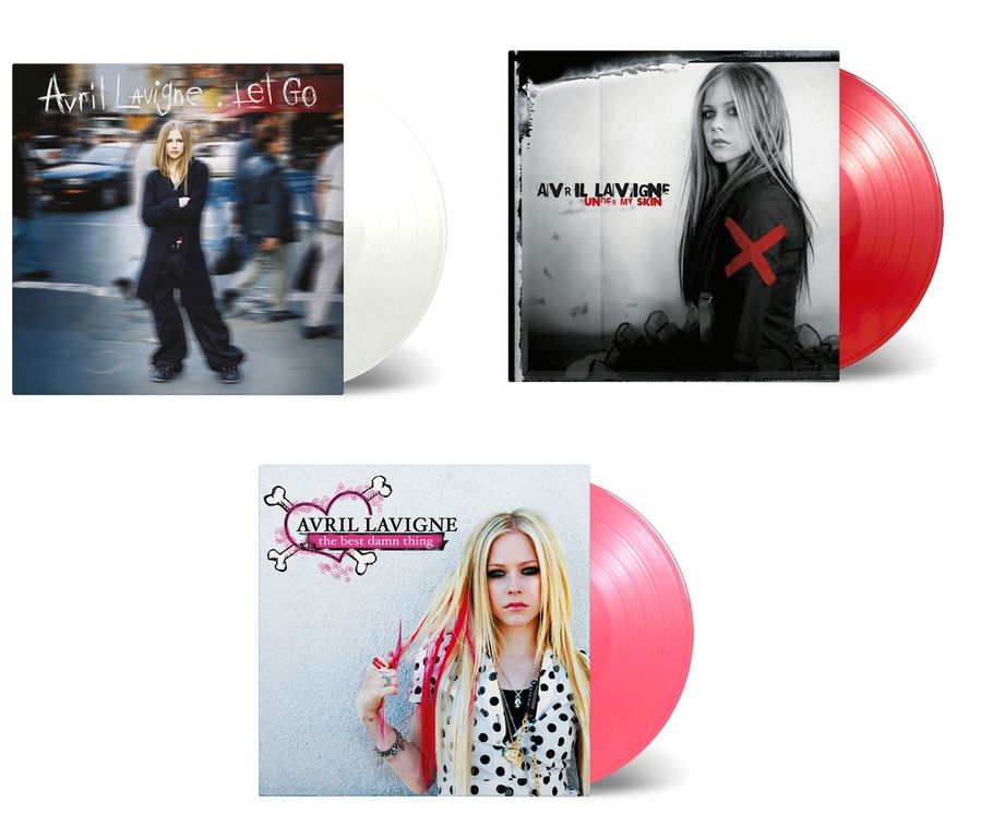 Avrilの初期のアルバム3枚がアナログ盤(レコード)で発売中