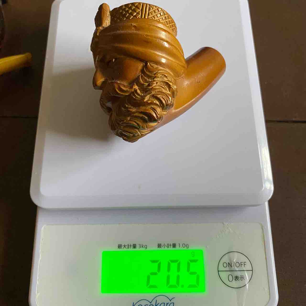 可愛いクリスマスツリーやギフトが！ メシャムパイプの質感と重量について : メシャムパイプのカラー 彫刻・オブジェ