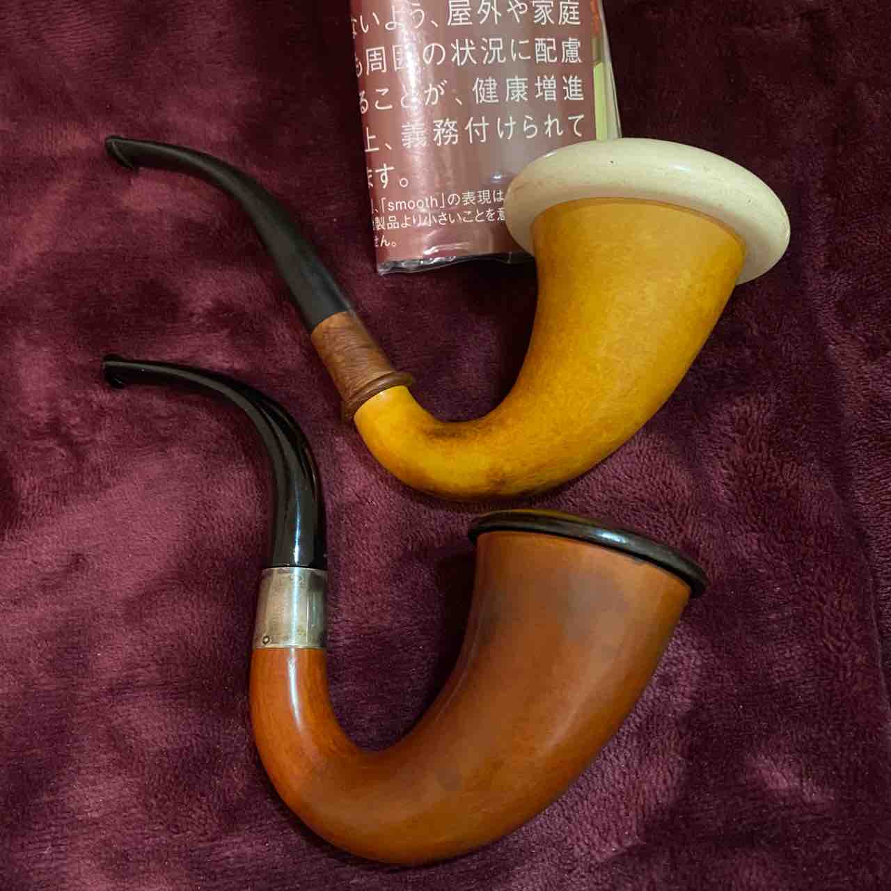 キャラバッシュパイプ2 メシャムパイプのカラーリング方法 Meerschaum Pipe Coloring Method キャラバッシュパイプ2 メシャムパイプのカラーリング方法 Meerschaum Pipe Coloring Method