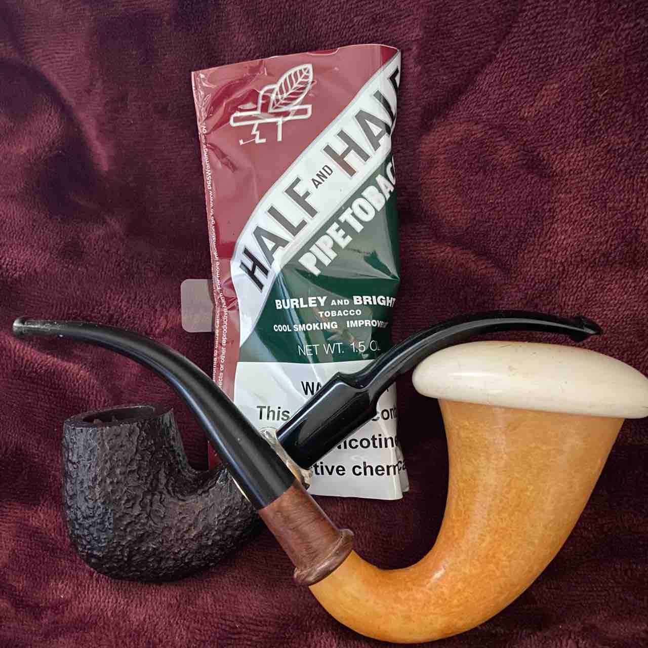 ハーフアンドハーフ メシャムパイプのカラーリング方法 Meerschaum Pipe Coloring Method
