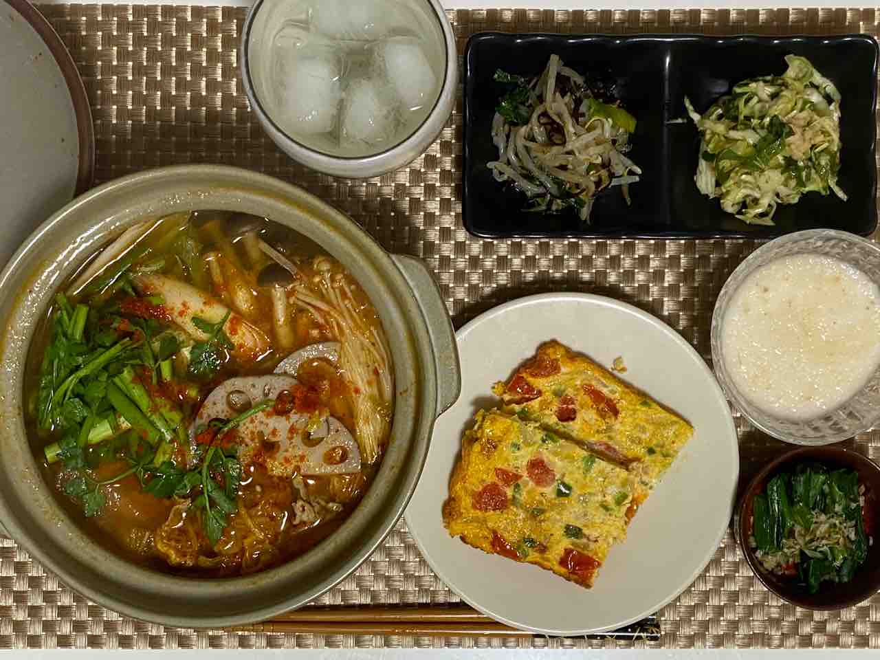 晩御飯備忘録 キムチ鍋 三十路女の酒と食と旅