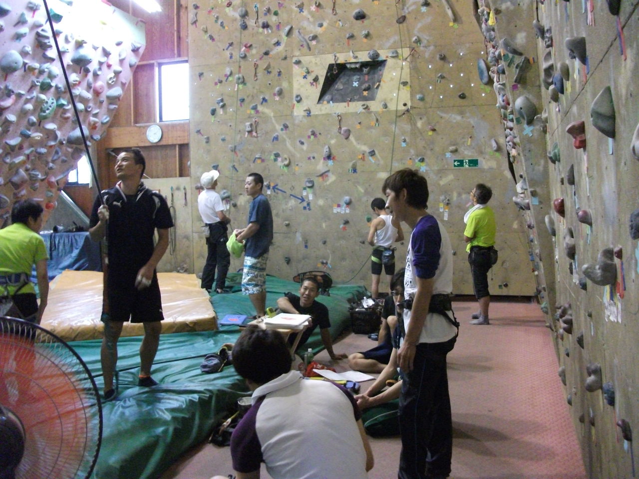 ボルダリングは長野のアートウォールでやってきた 山とクライミングともののけ