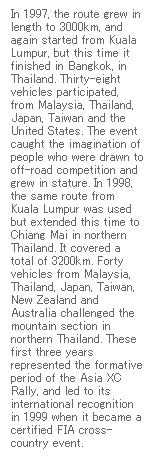 アジアンラリー1997