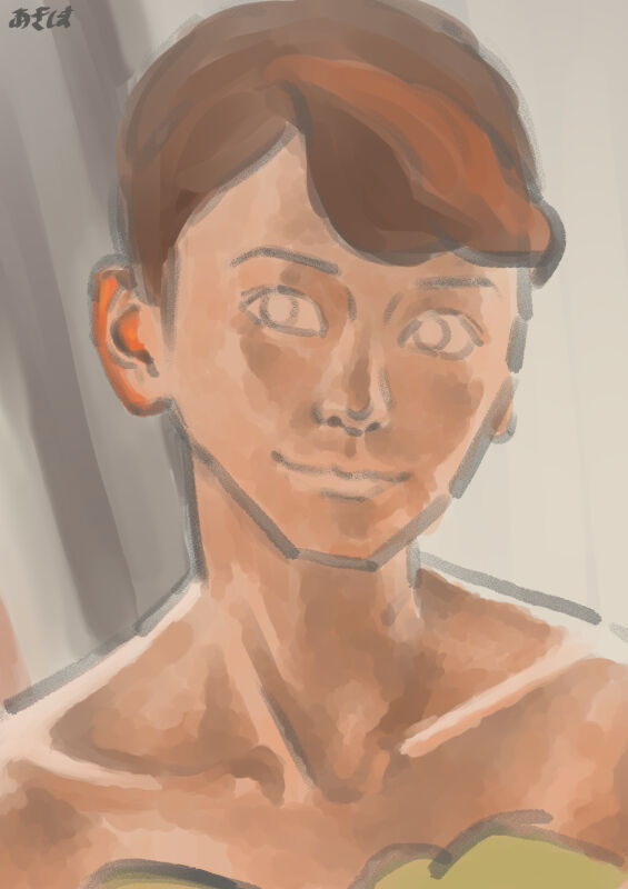 カラー28 表面下散乱 サブサーフェス スキャタリング 新垣結衣さんを描いてみた あきしま カラー28 表面下散乱 サブサーフェス スキャタリング 新垣結衣さんを描いてみた あきしま