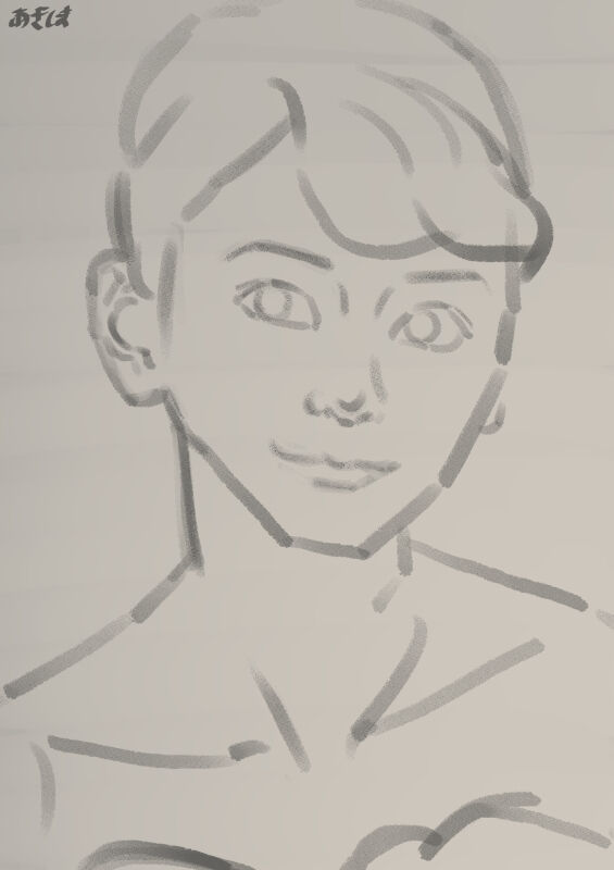 カラー28 表面下散乱 サブサーフェス スキャタリング 新垣結衣さんを描いてみた あきしま カラー28 表面下散乱 サブサーフェス スキャタリング 新垣結衣さんを描いてみた あきしま
