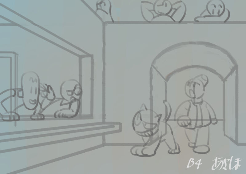 空想現実構図05 車輪 視線誘導 あきしま