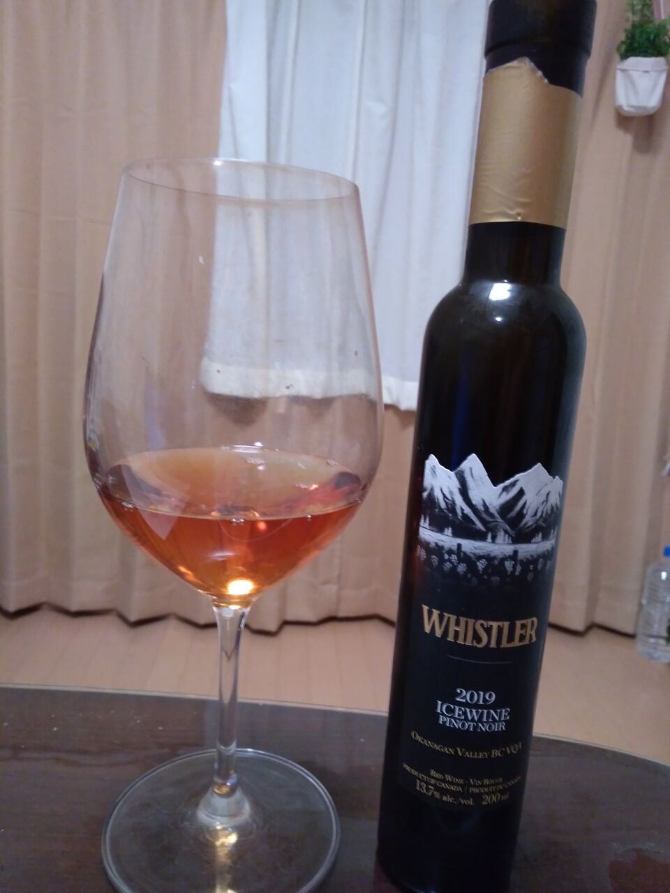 ウィスラー アイスワイン ピノノワール 19 カナダ 甘口ワイン ノムリエ勉強中 船橋市 Axis柔術千葉支部代表のブログ