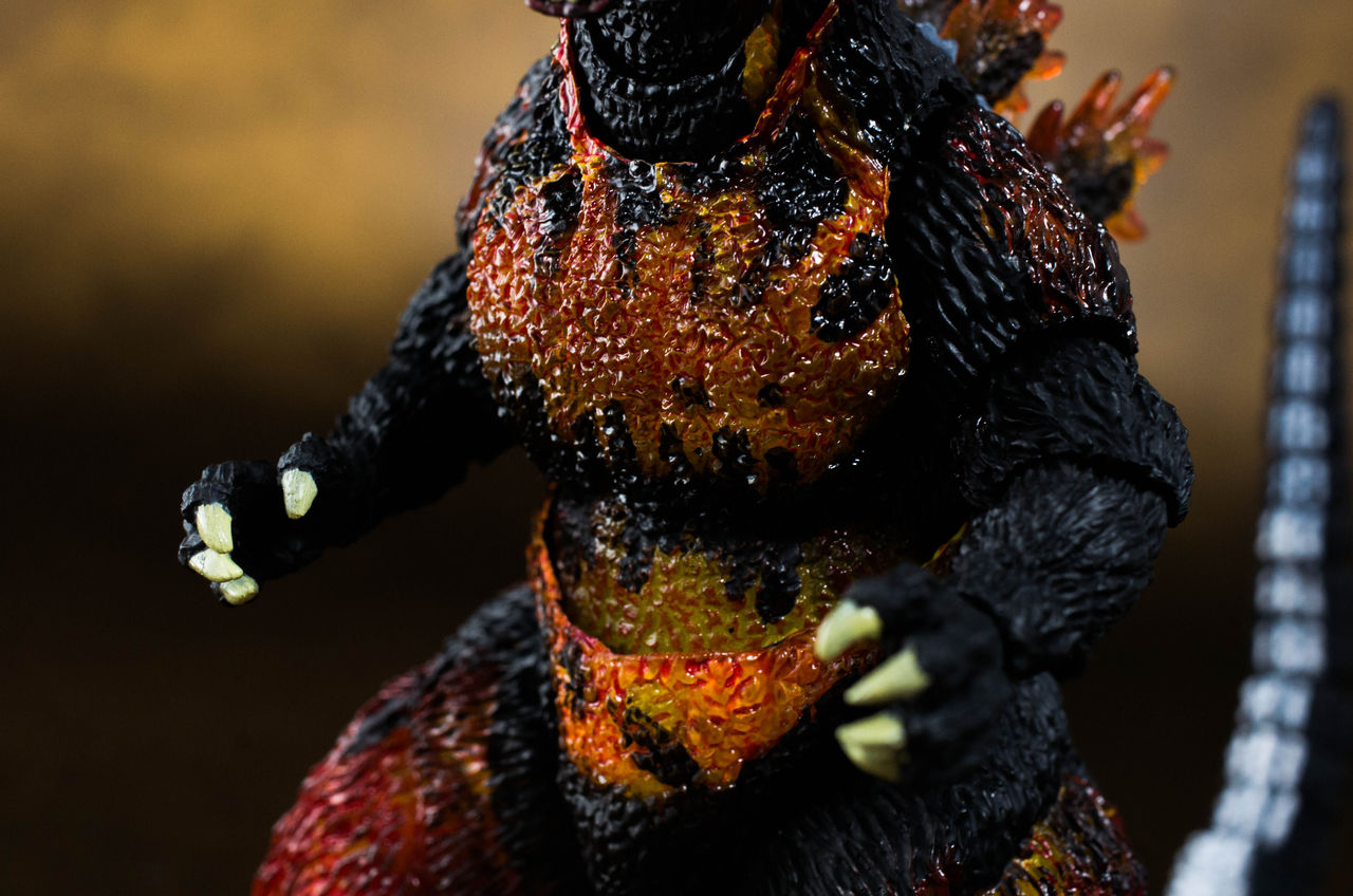 モンスターアーツ ゴジラ 1995 フィギュア デスゴジ バーニングゴジラ ゴジラvsデストロイア】S.H.モンスターアーツ『ゴジラ（1995）70