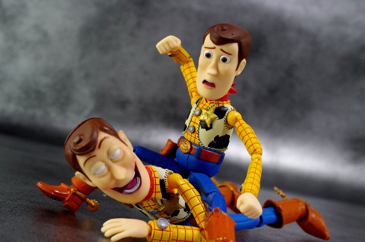 おもしろ ウッディ フィギュア Woody Pride はしもとはしこ さんの 