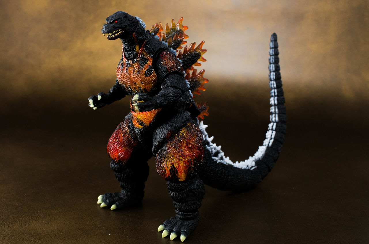 モンスターアーツ ゴジラ 1995 フィギュア デスゴジ バーニングゴジラ 予約開始】S.H.モンスターアーツ新作！バーニングゴジラが70周年