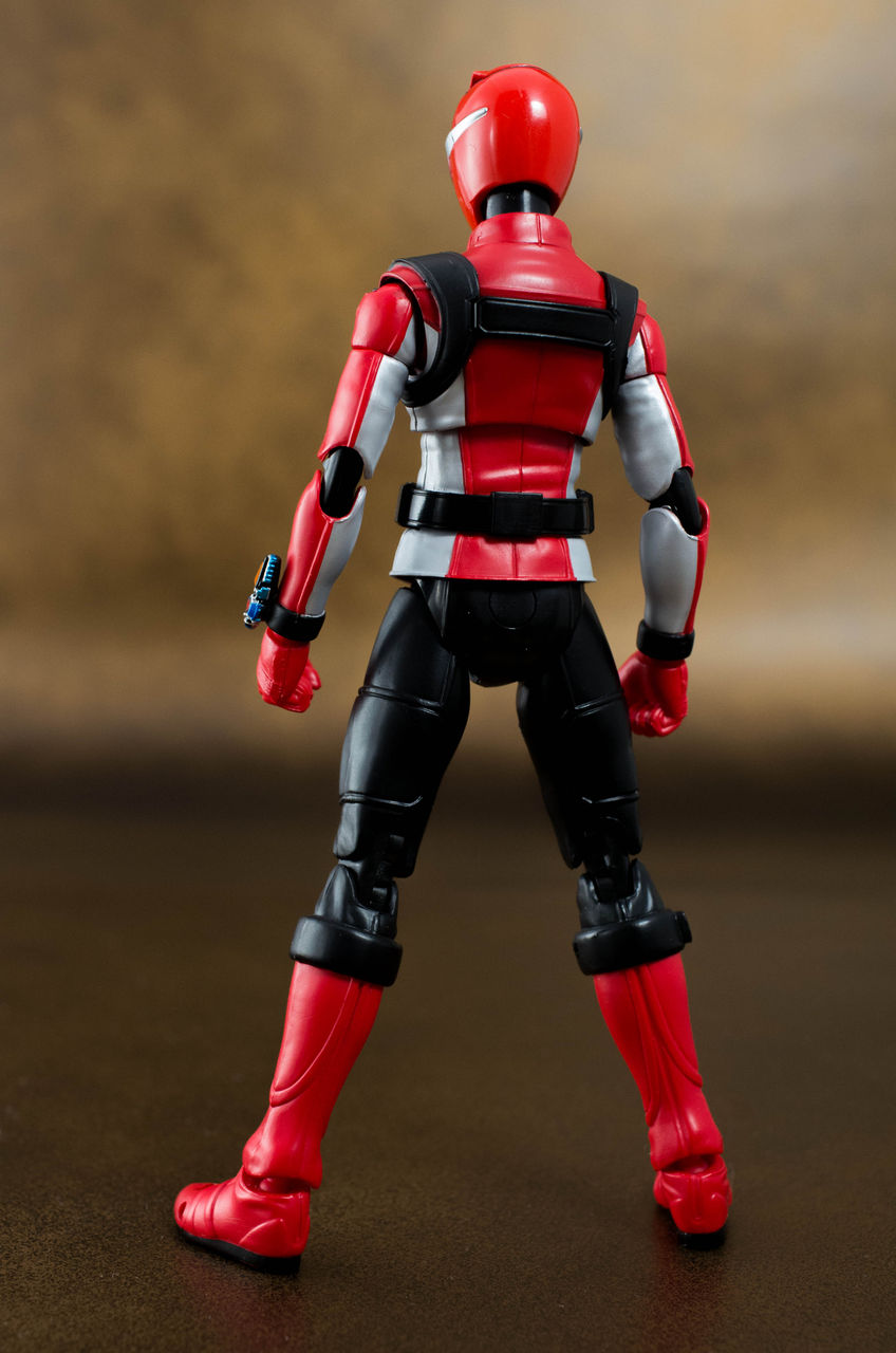 【希少】ゴーバスターズ　レッドバスター　1/1面　観賞用 レビュー】 バンダイ S.H.Figuartsレッドバスター [特命戦隊ゴー