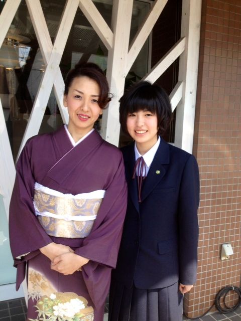 すみれちゃん入学式