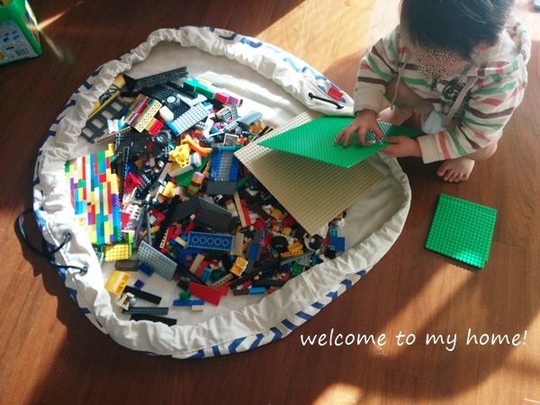 お片付けプレイマット 実物発見 Welcome To My Home