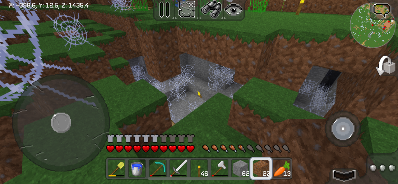 Multicraft マルチクラフト でジャングル全焼したった W 働けゴミクズが