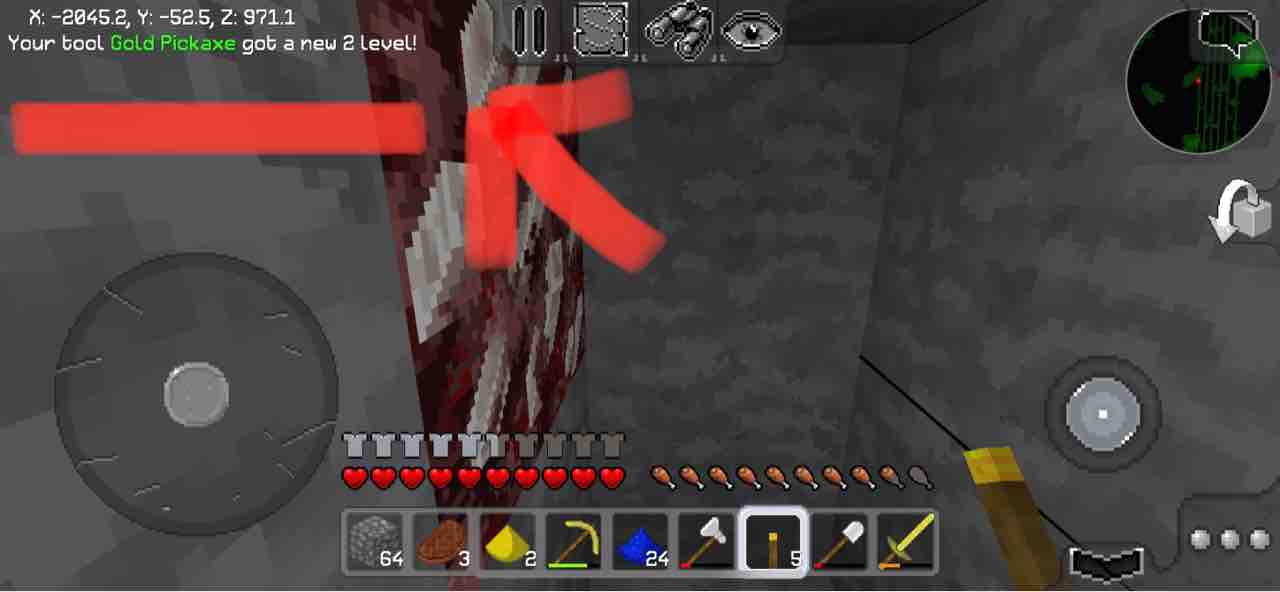 Multicraft マルチクラフト で金床を使ってピッケルのレベルをあげてみた٩ ๑owo๑ ۶ W 働けゴミクズが