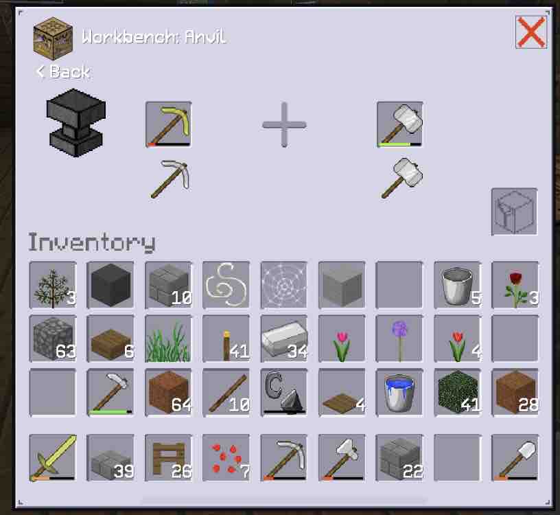 Multicraft マルチクラフト で金床の使い方 W 働けゴミクズが