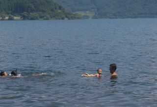 キャンプレポ１ 2010 8 20 ファイブオーシャン奥琵琶湖キャンプ場 athome