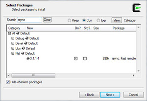 rsync