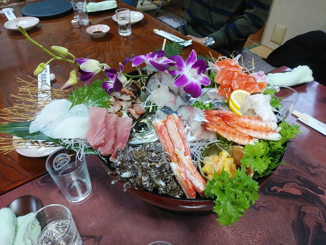 久し振りの朝日寿司 風に吹かれて