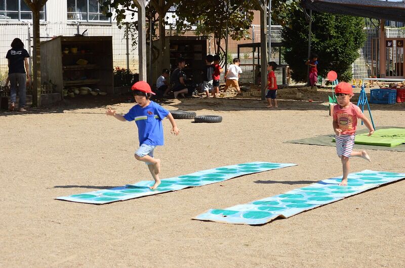 運動会予行練習 きりん組編 綾部ひまわり共同保育園