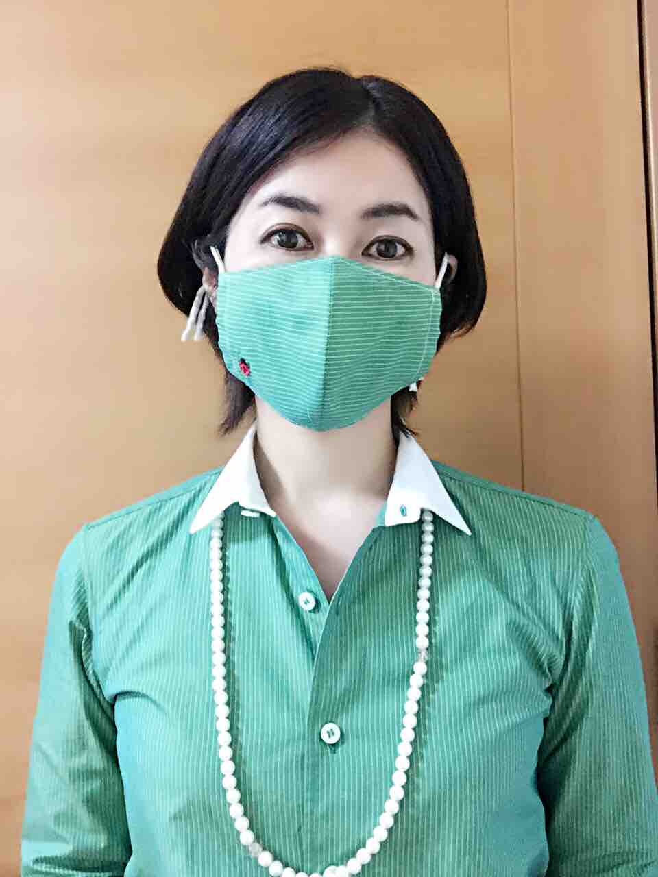 マスクもコーディネートする時代 鈴木あやこ スズキアヤコ 選挙ドットコム