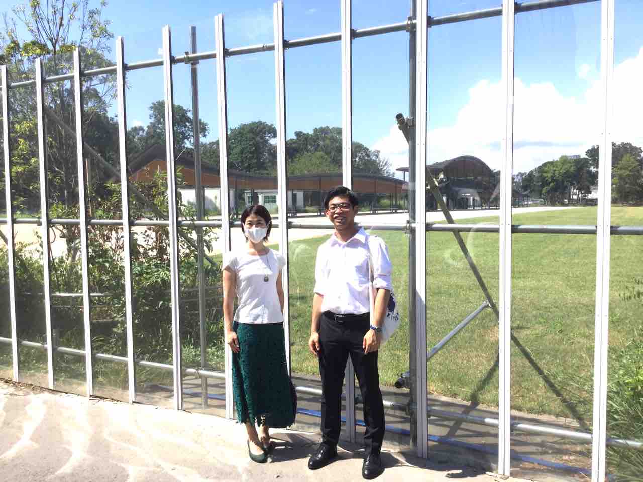 議員インターン 夢の島アーチェリー場 熱帯植物園見学 鈴木あやこ スズキアヤコ 選挙ドットコム