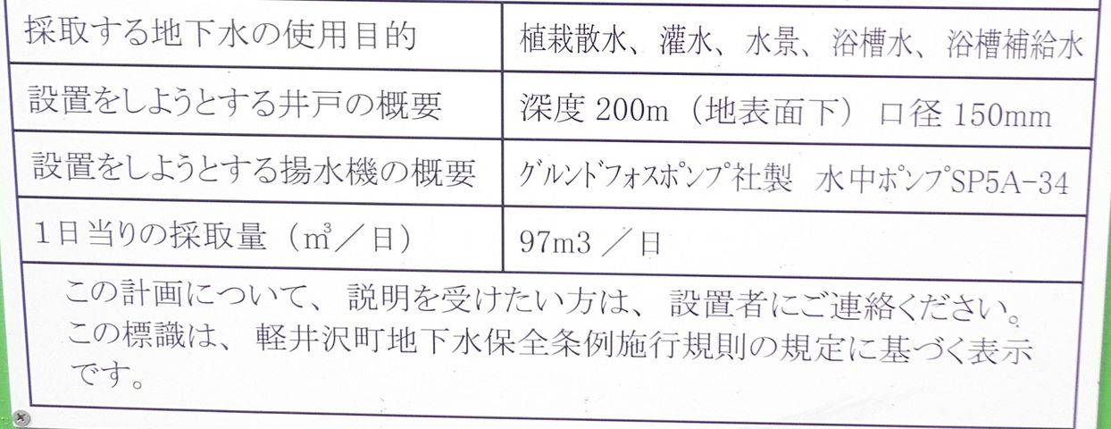 深度0ｍの井戸 From Ayamegahara