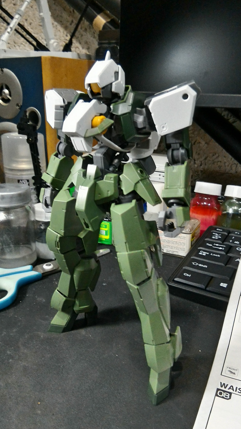 1 100 グレイズ改 制作1 飛ぶ前に助走 ロボプラ制作日記 Ver3 02 ガンプラ Main