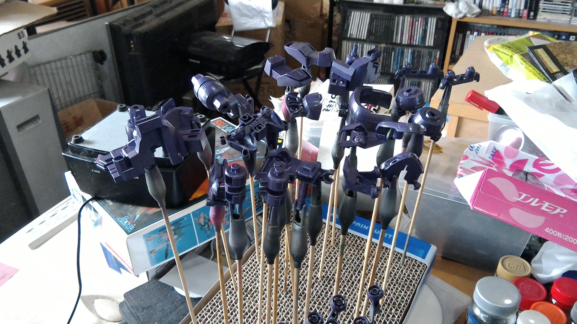 1 100 Gundam グシオン グシオンリベイク 制作2 飛ぶ前に助走 ロボプラ制作日記 Ver3 02 ガンプラ Main