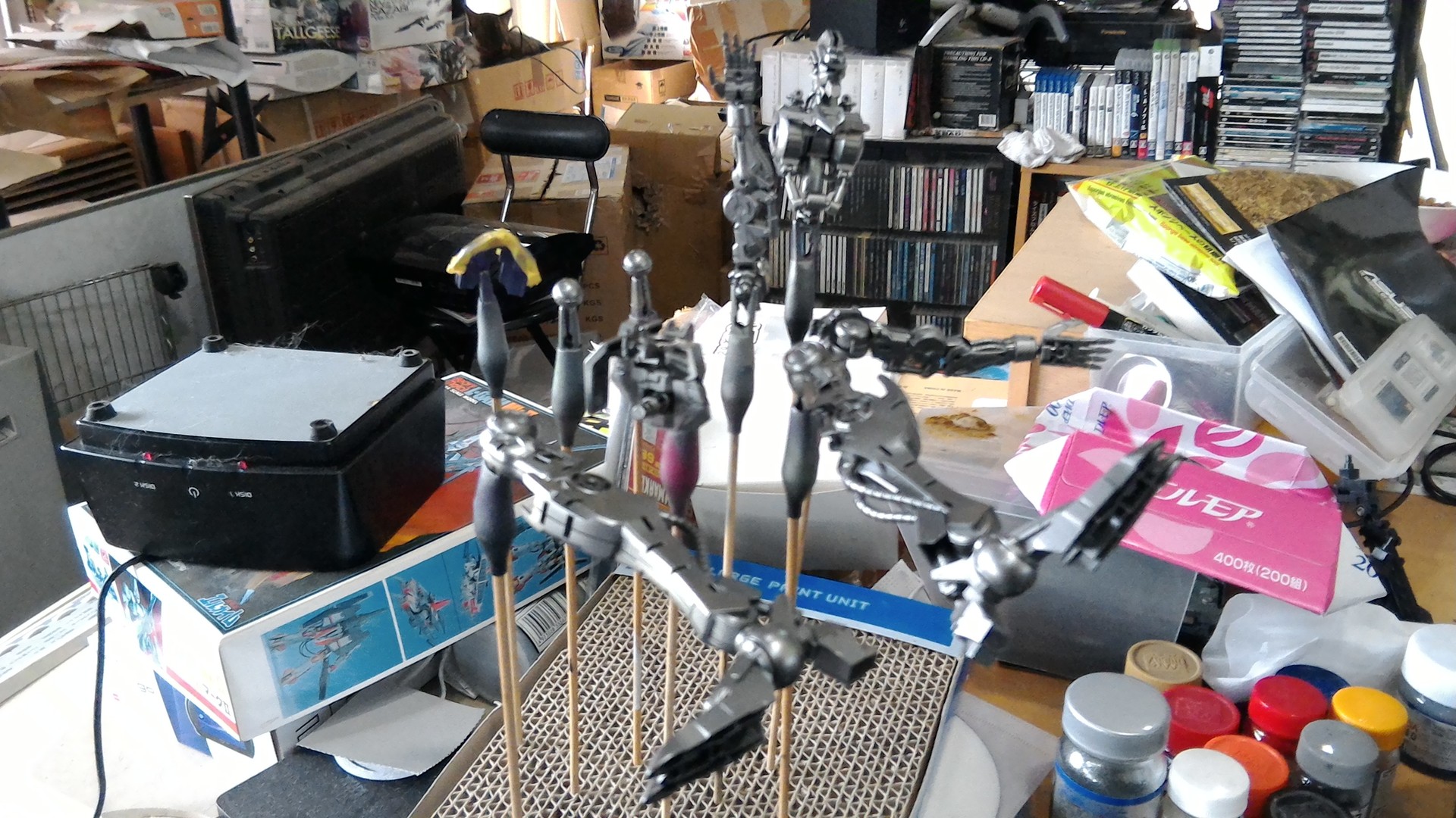 1 100 Gundam グシオン グシオンリベイク 制作2 飛ぶ前に助走 ロボプラ制作日記 Ver3 02 ガンプラ Main