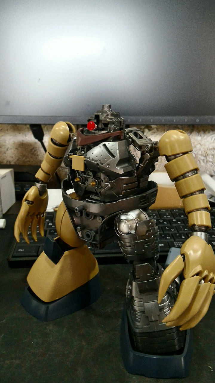 MG 1/100 ゴッグ 制作1 : 飛ぶ前に助走! ロボプラ制作日記 ver3.02