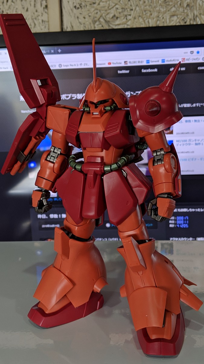 MG マラサイ 制作1.7 : 飛ぶ前に助走! ロボプラ制作日記 ver3 MG マラサイ 制作1.7 : 飛ぶ前に助走! ロボプラ制作日記 ver3