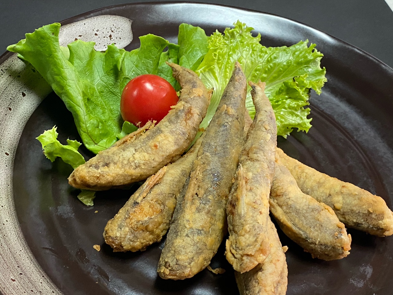 メヒカリの唐揚げからの南蛮漬け あやのto居酒屋召し