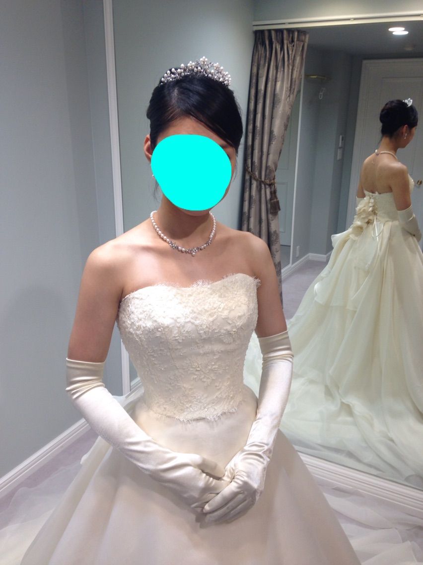 ウェディングドレスたち プリンセスガーデン 花嫁修業中 おもちのお料理 結婚式準備ブログ