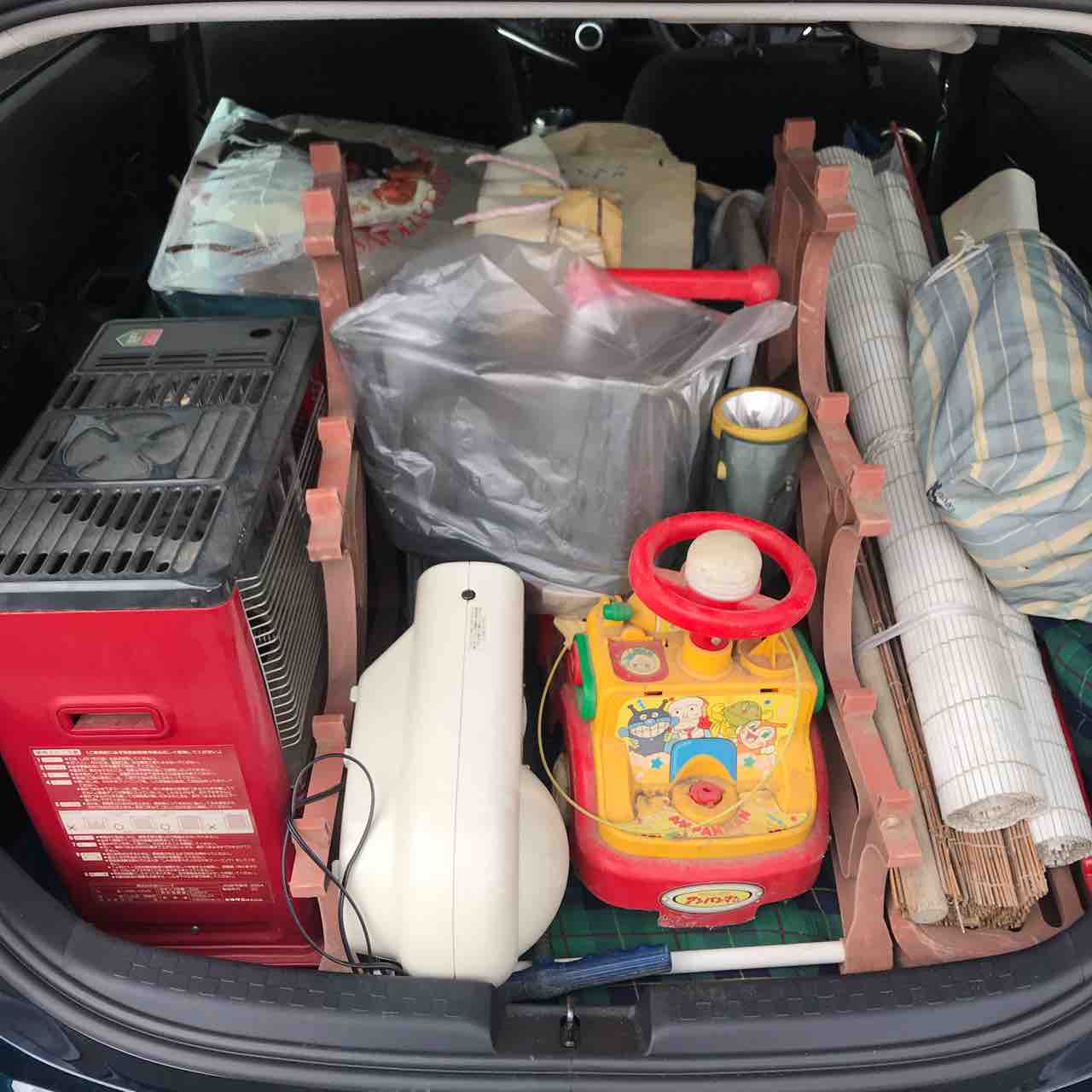 アクア洗車と粗大ゴミ整理 さしもも日記 坂の上の雲の松山市から