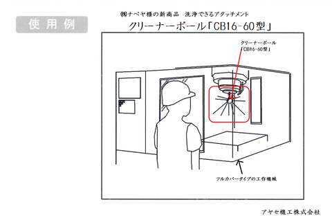 ナベヤ クリーナーボール アヤセ機工3