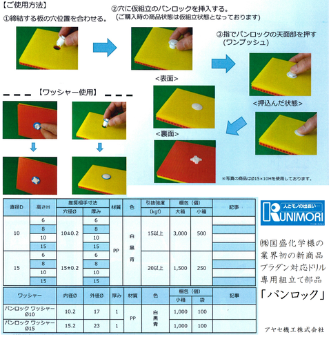 国盛化学 パンロック 画像 商品詳細