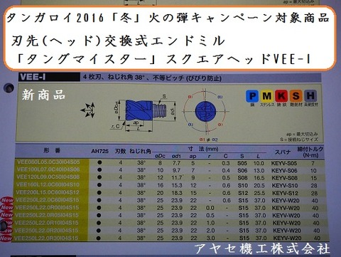 2016冬火の弾キャンペーンタンガロイタングマイスターアヤセ機工 (6)