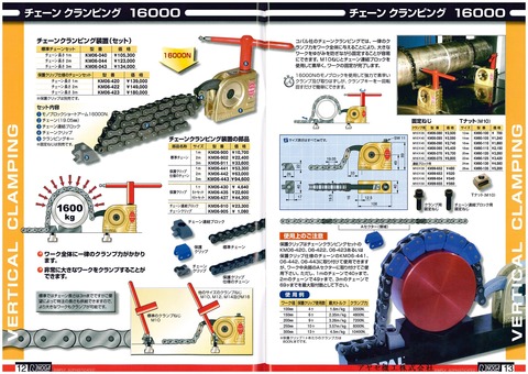 コパル チェーンクランピング16000 ノガ アヤセ機工 (2)