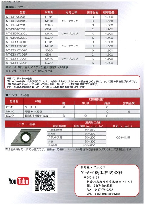 ザカット自動盤用2ヘッドホルダー (1)
