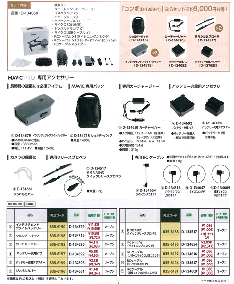 DJI ドローン MAVIC PRO (3)