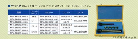 ムラキMRA ERコレットシステム アヤセ機工 (7)