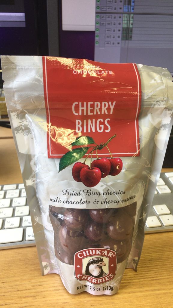 シアトル&サンフランシスコ土産:Chukar Cherries「CHERRY BINGS
