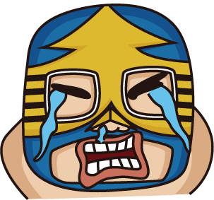 ラインスタンプの北海道プロレスは外国で人気 いかすおじいのイラストレーター日記