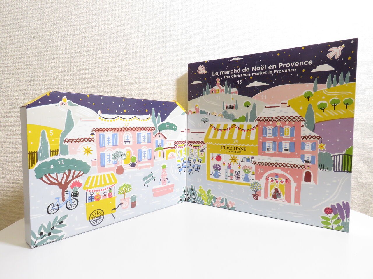 クリスマスコフレ ロクシタン アドベントカレンダーを早送りレビュー 美容ライター ときどき文学っ子