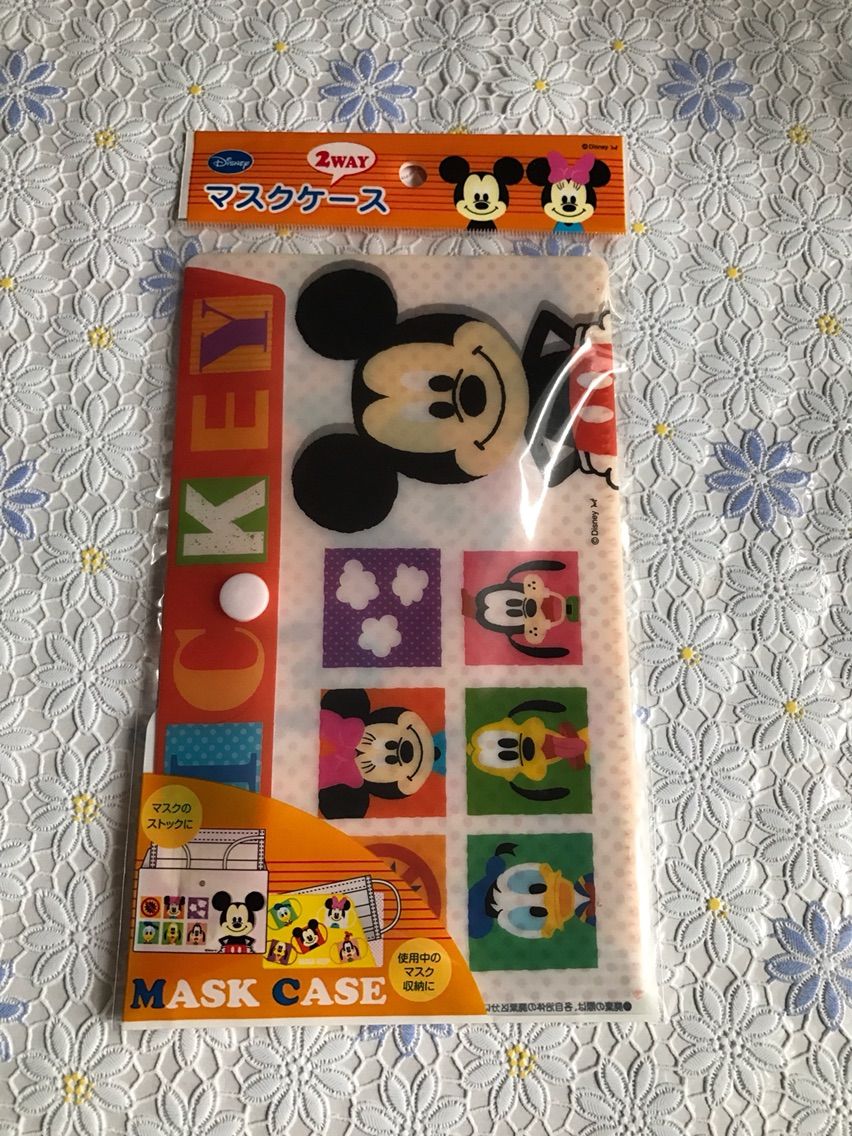 ディズニー好きにはたまらないミッキーのマスクケース 子供と一緒にsimple Happy Life