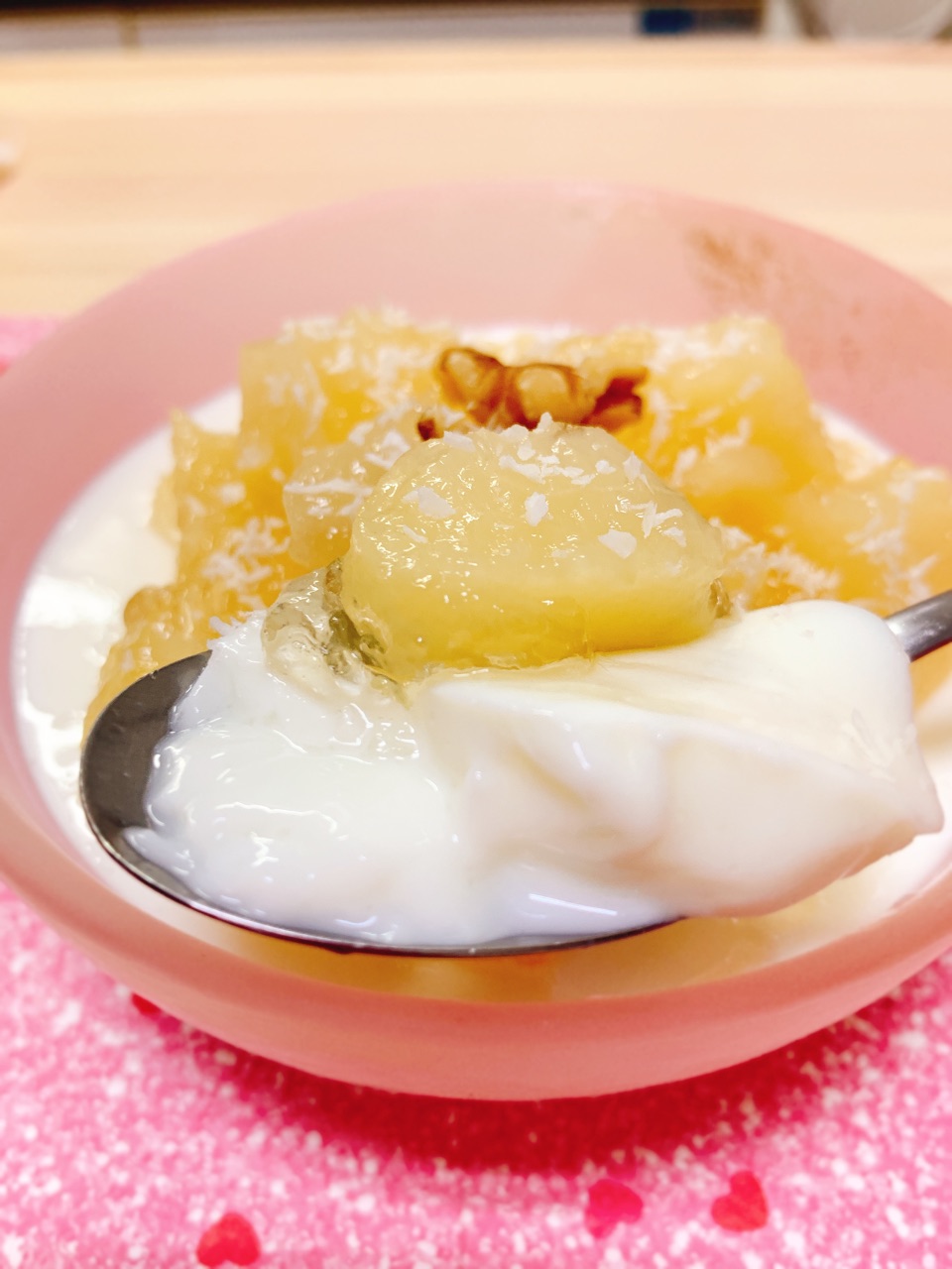 ヘルシースイーツ 美肌 デトックス 材料3つ 桃の杏仁豆腐 料理家あゆのダイエットごはん ヘルシースイーツ 美肌 デトックス 材料3つ 桃の杏仁豆腐 料理家あゆのダイエットごはん