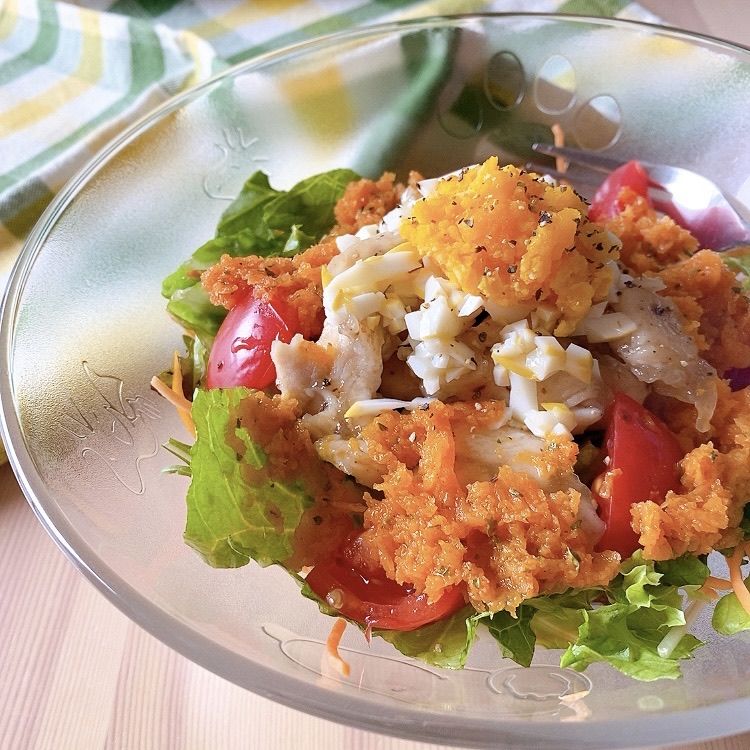 低fodmapごはん プロテインたっぷりのダイエットサラダ 料理家あゆのダイエットごはん