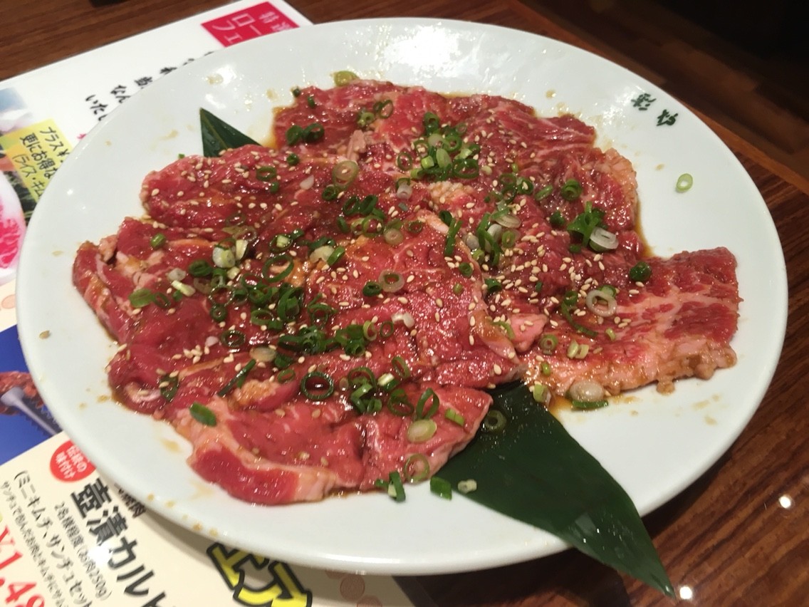 焼肉食べ放題 彩炉画図店 あゆ姫食い倒れ放浪記