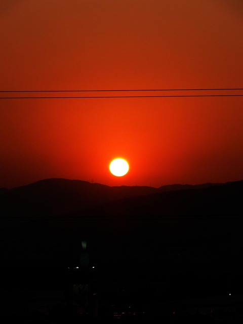 夕陽
